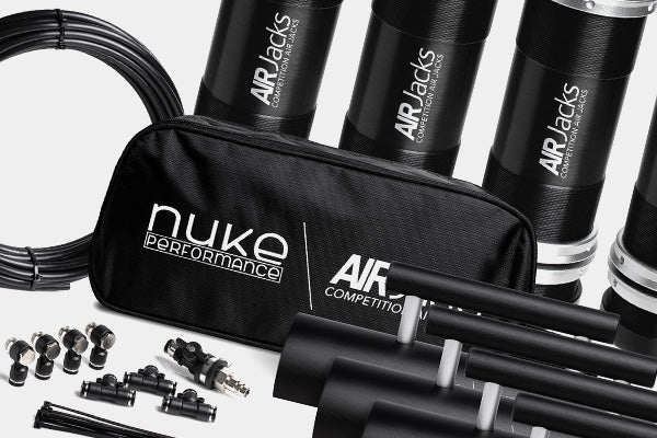 Nuke Performance - Air Jack 90 Competition Complete Set 2pc, 8 BAR / 120 PSI