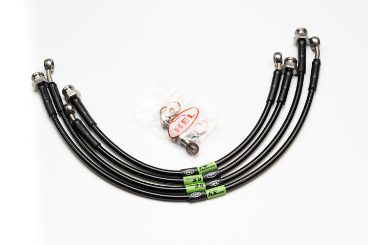 NISSAN 350Z FDF EXTENDED FRONT + REAR BRAKE LINE KIT