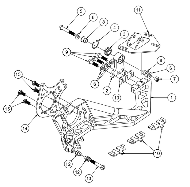 BMW E46 REAR GRIP KIT REAR TRAILING ARM SPARE PARTS