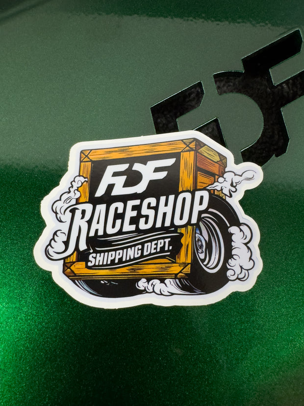 FDF Shipping Dept. Sticker