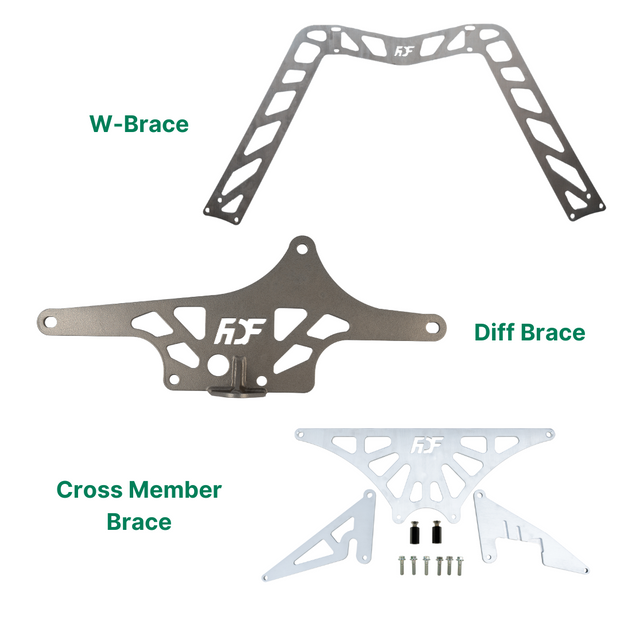 Nissan 350Z/ Infiniti G35 Brace Bundle