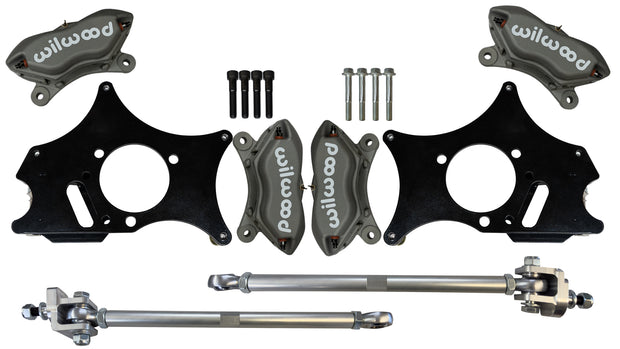 Corvette C5/C6 4 Piston, Wilwood Dual Caliper Kit